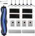 17 PCS Accessories for ECOVACS DEEBOT X8 PRO Omni Robot Vacuum Cleaner