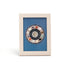 Six crystals Healing Crystal Stone Photo Frame Feng Shui or Hanging Home Wall Decoration, Office Gifts