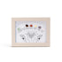 Constellation A Healing Crystal Stone Photo Frame Feng Shui or Hanging Home Wall Decoration, Office Gifts