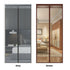 Extra Durable Magnetic Fly Screen Door Anti Mosquito Screen Mesh Curtain Grey-90x240cm