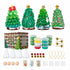 DIY Christmas Tree Clay Kit Make Your Own Christmas Tree Ornament Kit Kids Gift