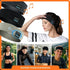 Headset Bluetooth 5.0 Wireless Stereo Earbud Headphone Sports Headband w/Mic-Black