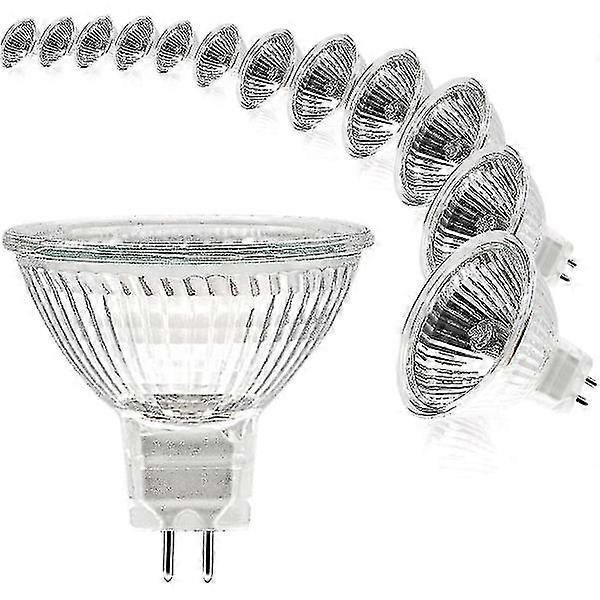 MR12V 20W GU5.3 Dimmable Halogen Bulb Warm White 2700K 12-Pack
