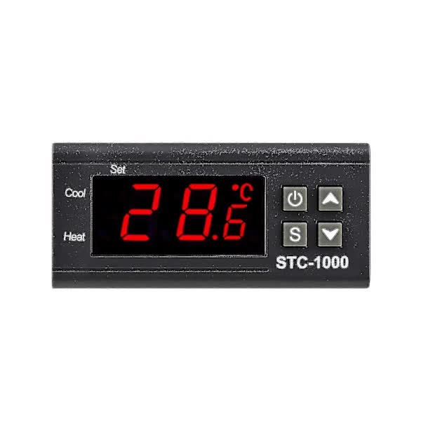 STC-1000 Digital Temperature Controller 110-220V AC Compatible with STC