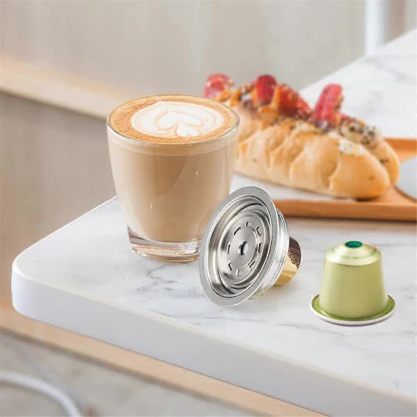 Capsule Adapter for VertuoLine and Vertuo Next Coffee Machines Compatible with Nespresso