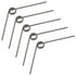 Universal Garden Shears Replacement Springs 5-Pack Compatible with Secateurs