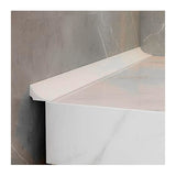 Self-adhesive sealing strip 2 m white compatible with bathtub shower sink wet room floor