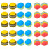 EVA Golf Training Balls 30 pcs Soft Practice Balls for Indoor and Outdoor Use