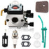 Carburetor Kit for STIHL FS55 FS55R FS55RC FS38 KM55 HL45 KM55R Air Filter Fuel Pilot Kit Spark Plug Kit