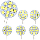 G4 LED Bulb Cool White 6000K Non-Dimmable 6-Pack
