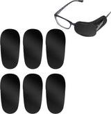 6 Pieces Eye Patches for Glasses, Reusable Eye Patches for Covering