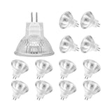 MR11 GU4 Halogen Bulbs 12V 20W Dimmable (12-Pack) for Ceiling Lighting