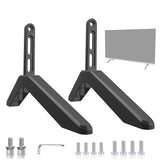 Universal TV Stand with Screws Easy Installation Tabletop Stand for TVs Compatible withSamsung LG TCL Vizio Hisense