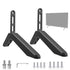 Universal TV Stand with Screws Easy Installation Tabletop Stand for TVs Compatible withSamsung LG TCL Vizio Hisense