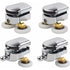 Shower Door Roller 4PCS Double Sliding Door Wheel Replacement Compatible with Shower Enclosure for 14mm Glass Hole
