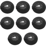 Radiator Pipe Protectors 8 Piece Universal Fit 14-29mm with Clips