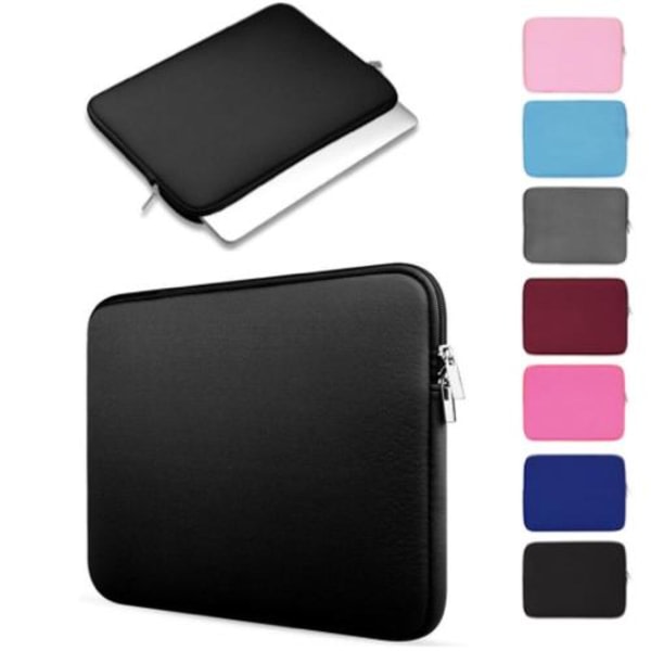 Black 15.6-Inch Computer Case Compatible with 13 and 15 Inch MacBook Pro and Air