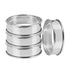 4pcs Stainless Steel Muffin Rings Nonstick Muffin Rings Pastry Rings for Home Baking