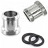 2 Pack Brass Faucet Adapter 22mm NPT Male to Male Aerator Connector Compatible with Sink Faucet Water Filter M24 to M22