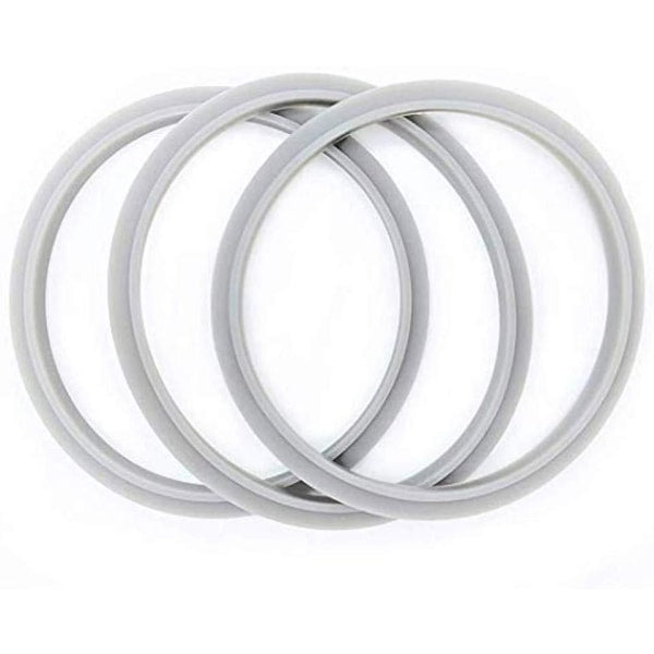 10-Pack Silicone O-Ring Seals for Nutribullet 600 Pro 900 Series Gray 85g