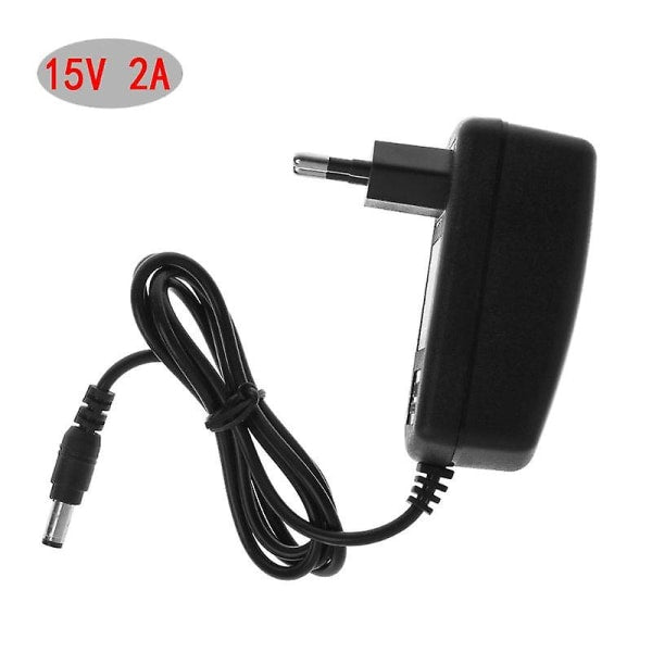 30W 15V 2A AC DC Power Adapter Compatible with Speakers EU Plug Charger