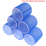 Self-Adhesive Hair Rollers 6pcs DIY Magic Hair Styling
