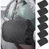 6 Pieces Waterproof Side Mirror Covers Auto Rearview Protection Cover Exterior Rear View Accessories Car Mirror Accessories with Drawstrings for Car Vehicle Winter