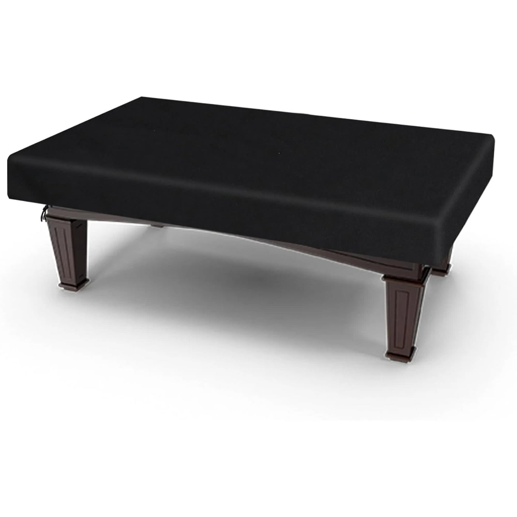 8 Feet Pool Table Cover, Waterproof & Dustproof 420D Oxford Cloth Billiard Pool Table Cover for Pool Table 8FT Fitted(Black)