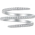 Sterling Silver Wrap Ring For Women Hug Ring Twist Ring 925 CZs Entwined Line Thumb Ring Dainty Statement Rings Multi Lanyed Wedding Band Jewelry Gifts for Her US Size 5-8