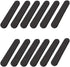 12pcs Hat Size Tape Hat Size Reducer Inserts Liner Foam Reducing Sizing Tape Sizer Self Adhesive for Hats Caps Make Smaller Sweatband Black