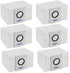Dust Bags Spare Part for Ecovacs Deebot X1 X1 Plus T10 T10 Plus Robot Vacuum Cleaner Replacement Dust Garbage Bag Accessories (6 Pcs)