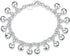 OSIRIDEH2 Bell Bracelet 925 Sterling Silver Bells Sounds Bead Chain Bracelet for Women Wedding Engagement Party Jewelry Jingling Bracelets bracelet
