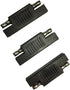 SAE Polarity Reverse Adapter Connectors for SAE to SAE Quick Disconnect Extension Cable, Solar Panel Battery Power Charger and Maintainer-3Pack