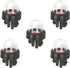 5 Pack 503936601 530047721 Snap in Primer Bulb for McCulloch 3210 3214 3216 3200 3205 Husqvarna Chainsaw 235 236 240 340 345 350 353 440 Poulan Echo R-yobi Homelite Chain Saw Purge Bulb