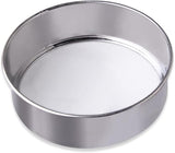 6 Inch Small Tamis, 18/8 60 Mini Fine Mesh Flour Sieve Flour Sifter Round Stainless Steel Flour Sieve