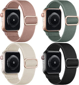 Compatible with Apple Watch Bands 4-Pack 38mm 40mm 41mm Wristband