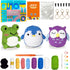 Crochet Kit for Beginners Pattern Animals Owl Penguin Frog with Yarn Hook Accessories