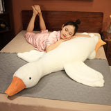 Giant White Goose Plush Stuffed Animal 160cm Duck Pillow