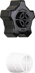 Hayward SX180LA Sand Cylinder Drain Cap Compatible with Pro Series Sand Filter Replacement Accessory With Gasket