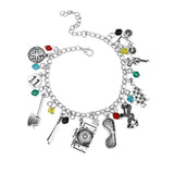 Stranger Things Charm Jewelry Necklace Bracelet Gift for Girls High Quality Silver Tone