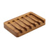 Wooden Soap Dish 2pcs, Soap Holder in Natural Teak, Soap Container for Shower, Bathroom, Kitchen, Bathtub, Razor, Sponges_max