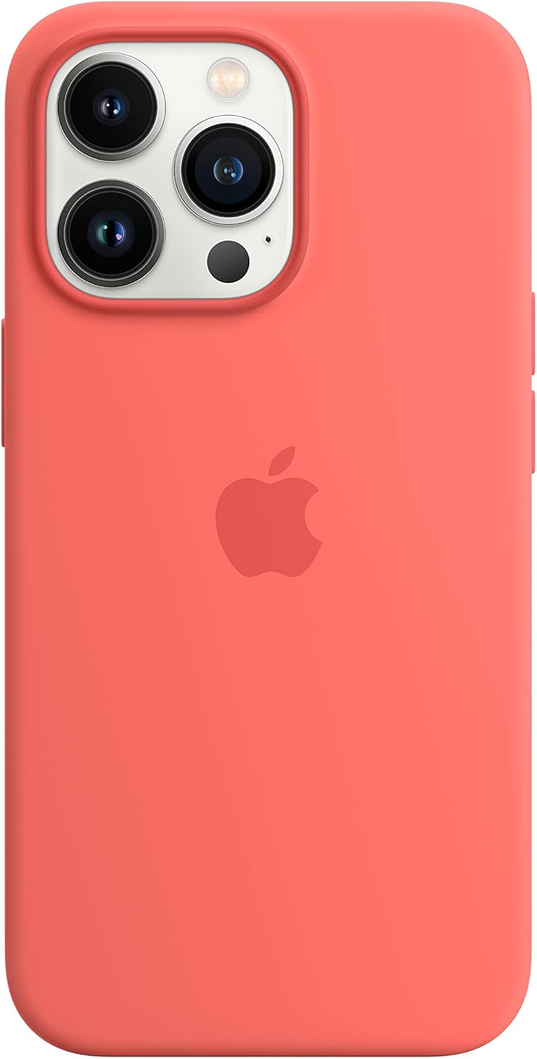 Compatible with Apple Silicone Case for iPhone 13 Pro MagSafe Pomelo Pink