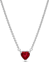 1 Timeless Red Heart Necklace