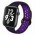 Compatible with Apple Watch Wristband Apple Watch Ultra 2 Series 9 8 SE 7 6 5 4 3 45mm 49mm 44mm 40mm 41mm 42mm Black Purple 11 SM