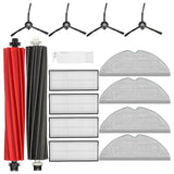 Roborock S8 S8+ Compatible Accessory Set Main Brush HEPA Filter Washable Mop Cloth