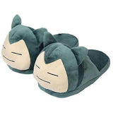 Snorlax Plush Slippers Warm Cotton Home Shoes Compatible with Snorlax and Kirby