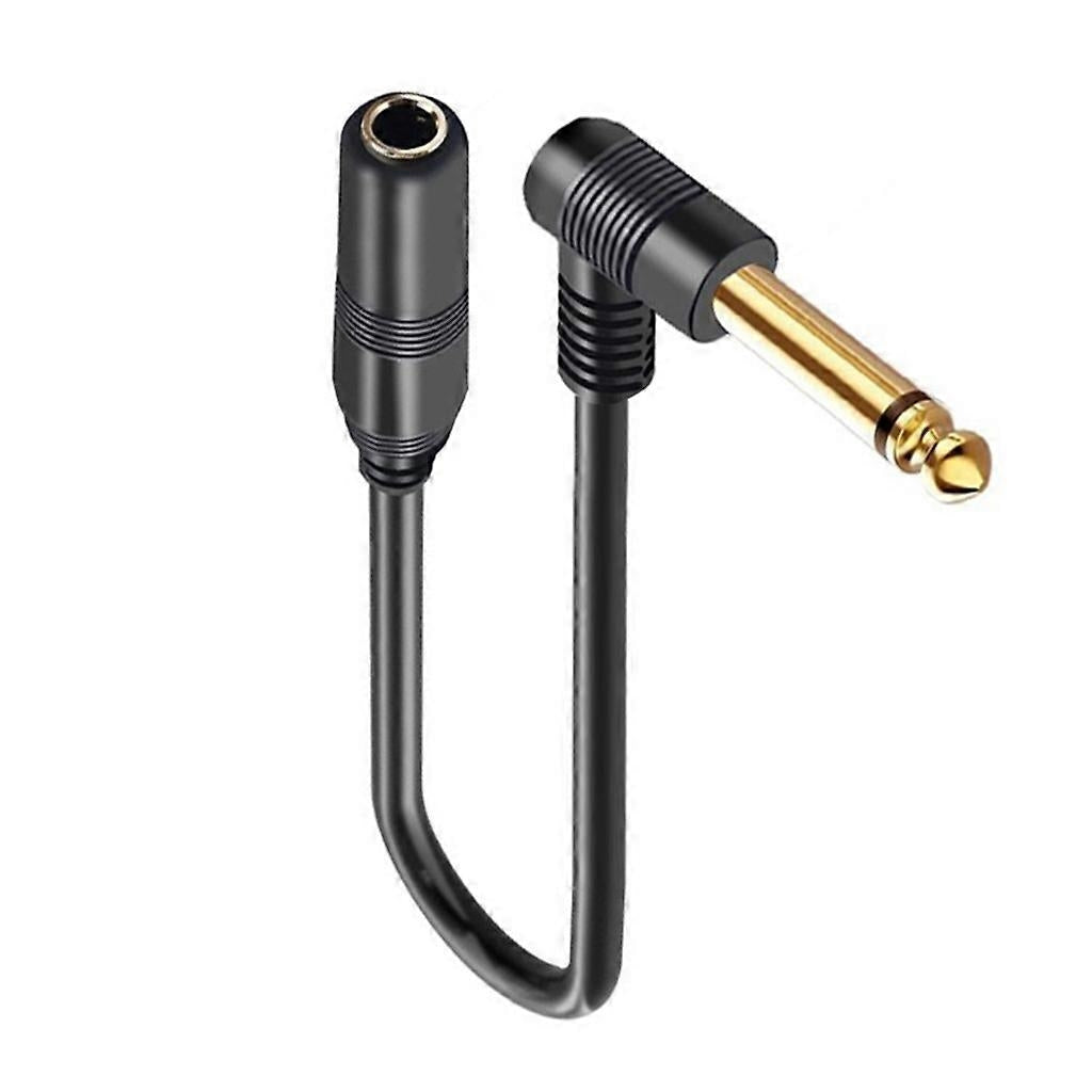 6.35mm Male to Female Stereo Cable for Guitar Amplifier Compatible with TRS 1/4 Inch 2m