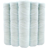 9 3/4 Inch 20 Micron Anti-Sediment Water Filter Cartridges 5-Pack Compatible with 10 Inch Filter_MGF