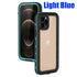 IP68 Waterproof Case for iPhone 15 14 13 12 11 Pro Max XS Max XR 7 8 RedPepper Transparent Protection Diving Underwater Swimming Outdoor Sports Grass Blue Grass Blue i-Phone 15