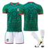 2026 FIFA World Cup Mexico Home Jersey – Aztec Pattern Official Replica Kit(SizeXXXL)